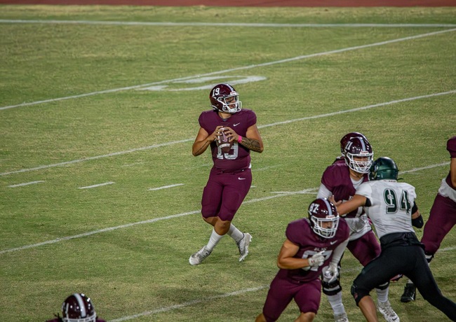 Quarterback Noah Fuailetolo threw for 139 yards and two touchdown passes, leading the Mounties to a 51-7 victory over East Los Angeles.